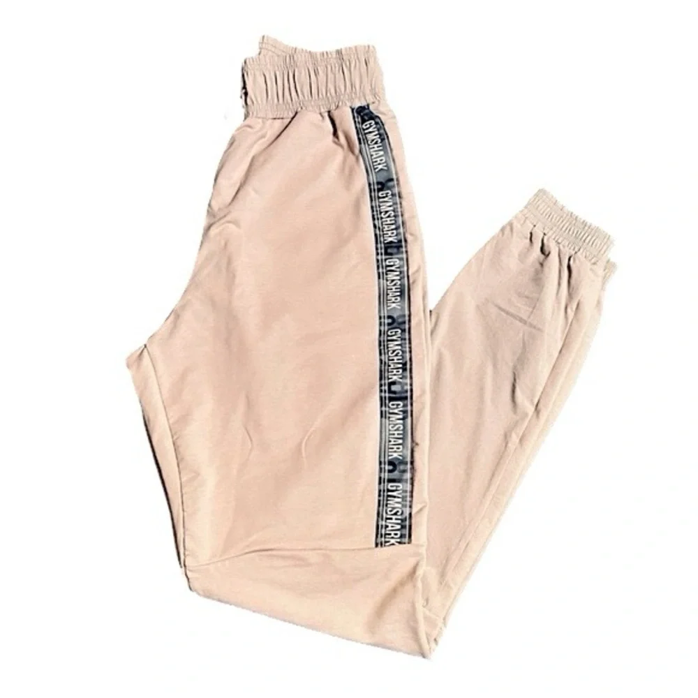 NWOT GYMSHARK revival jogger pants taupe high waisted - Picture 5 of 8